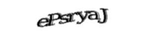 Security check image, please type the characters shown